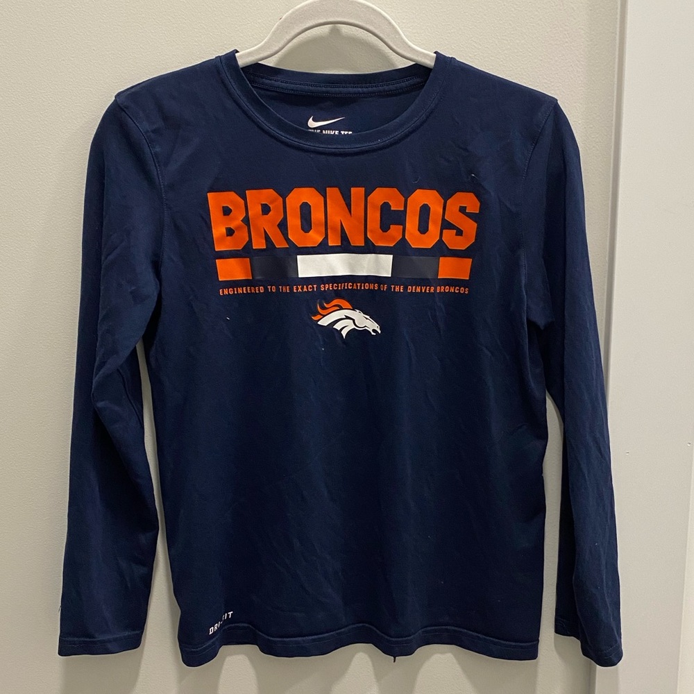 NIKE PRO BRONCOS SHIRT